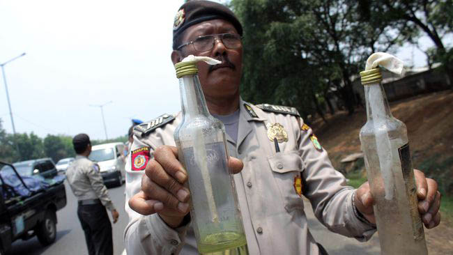 Kedubes Myanmar di Jakarta Dilempar Bom Molotov